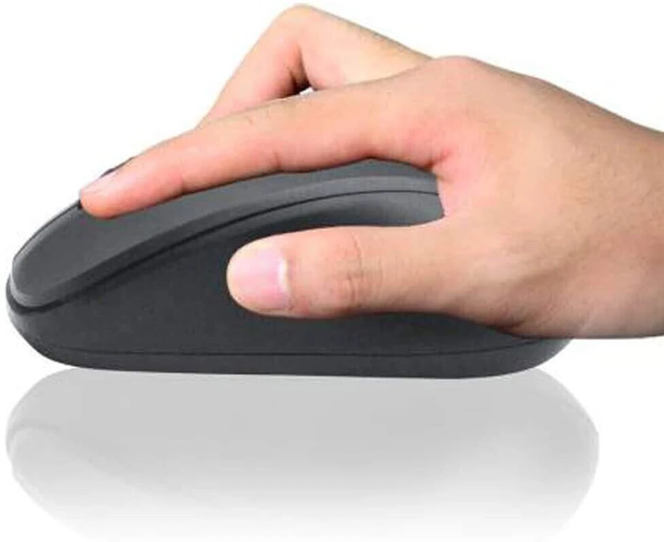 HP M10 Wired Ambidextrous Optical Mouse (USB 2.0, Black)